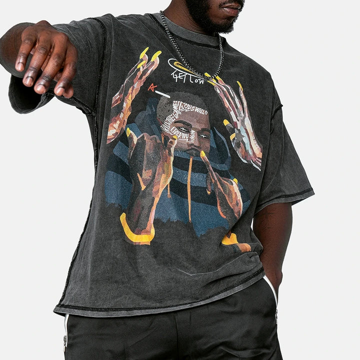 Custom Gesture Graphic Tee