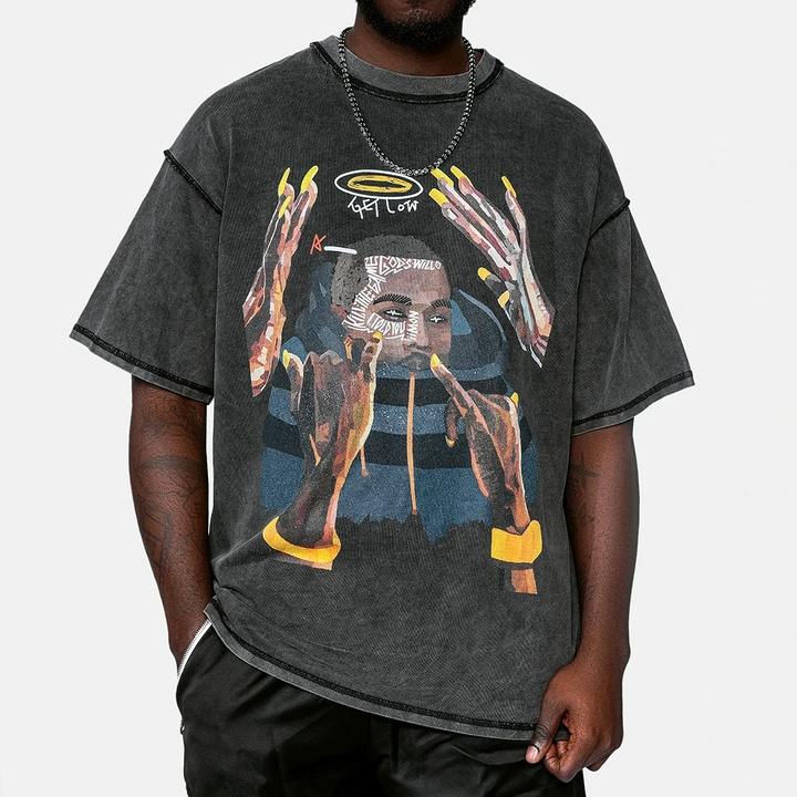 Custom Gesture Graphic Tee