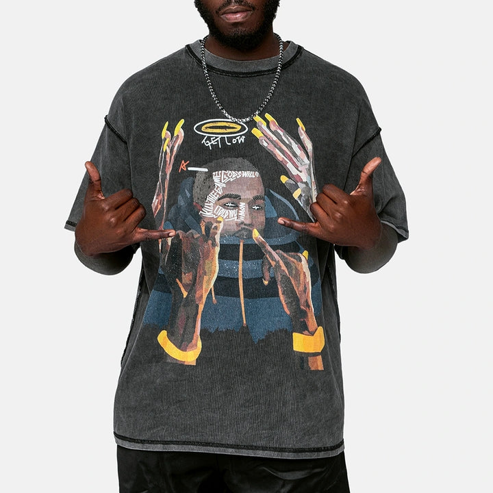 Custom Gesture Graphic Tee