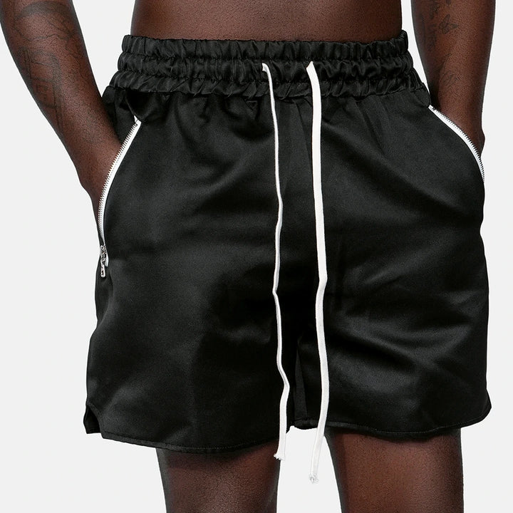 Black Slouch Shorts