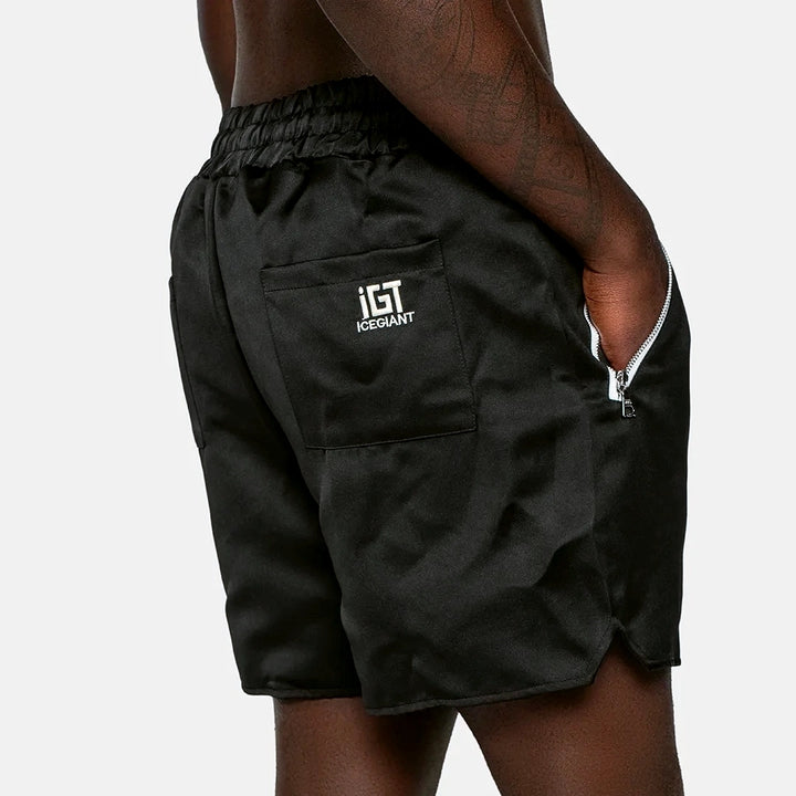 Black Slouch Shorts