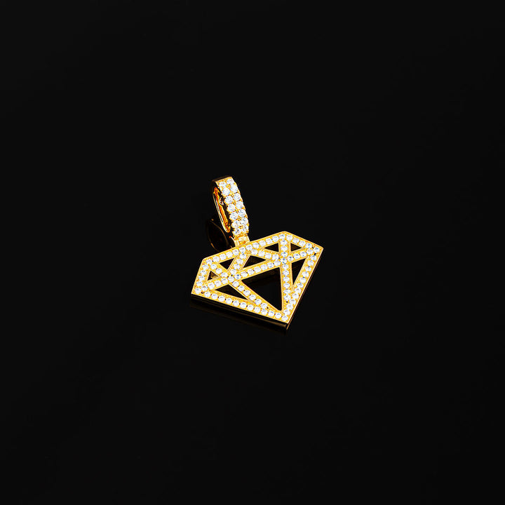Diamond Silhouette Pendant