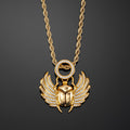 Iced Scarab Beetle Pendant