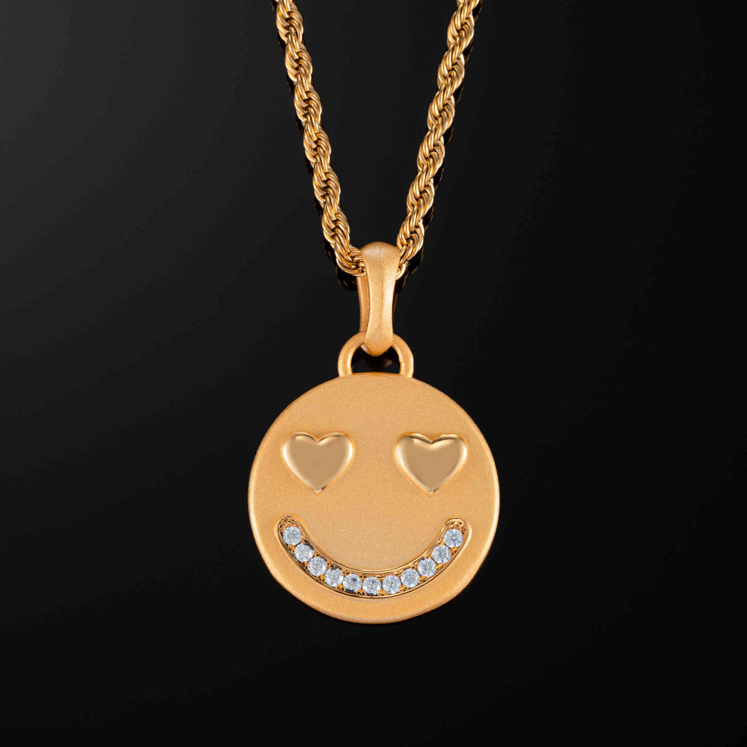 Double-Sided Face Pendant