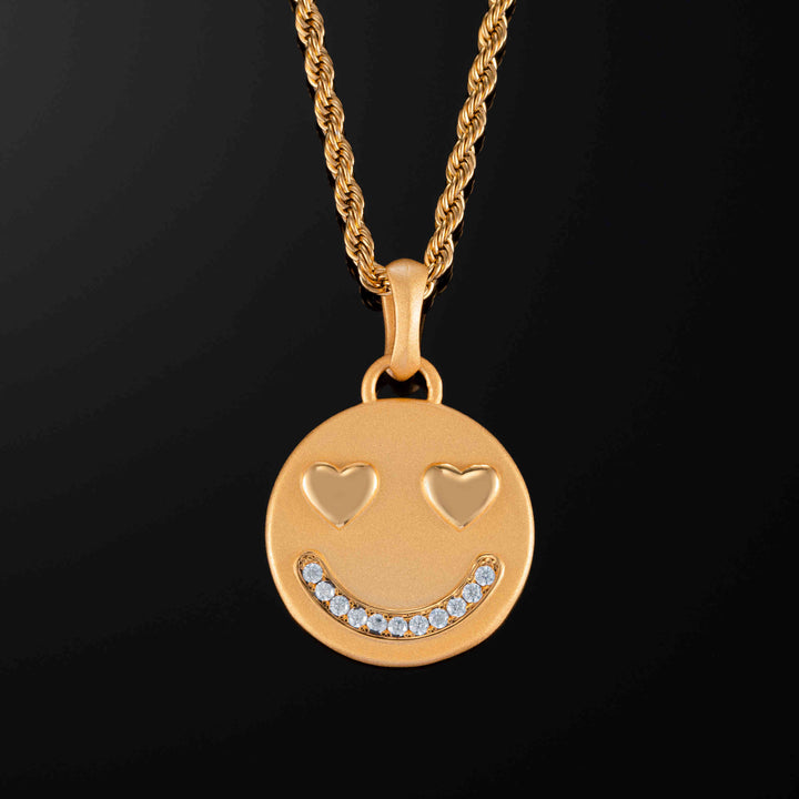 Double-Sided Face Pendant