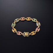 10mm Gucci Link Bracelet Multi-colored - iGT