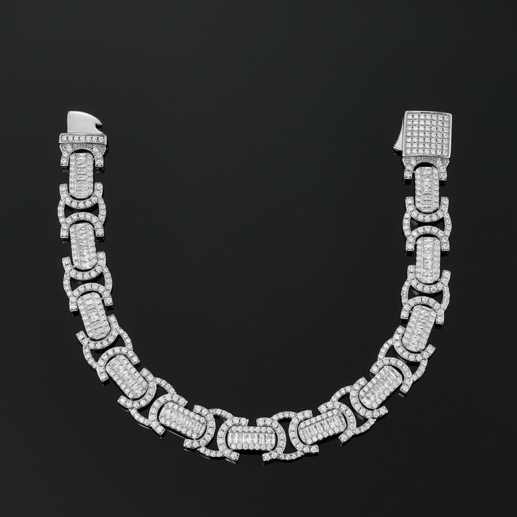 12mm Byzantine Link Bracelet