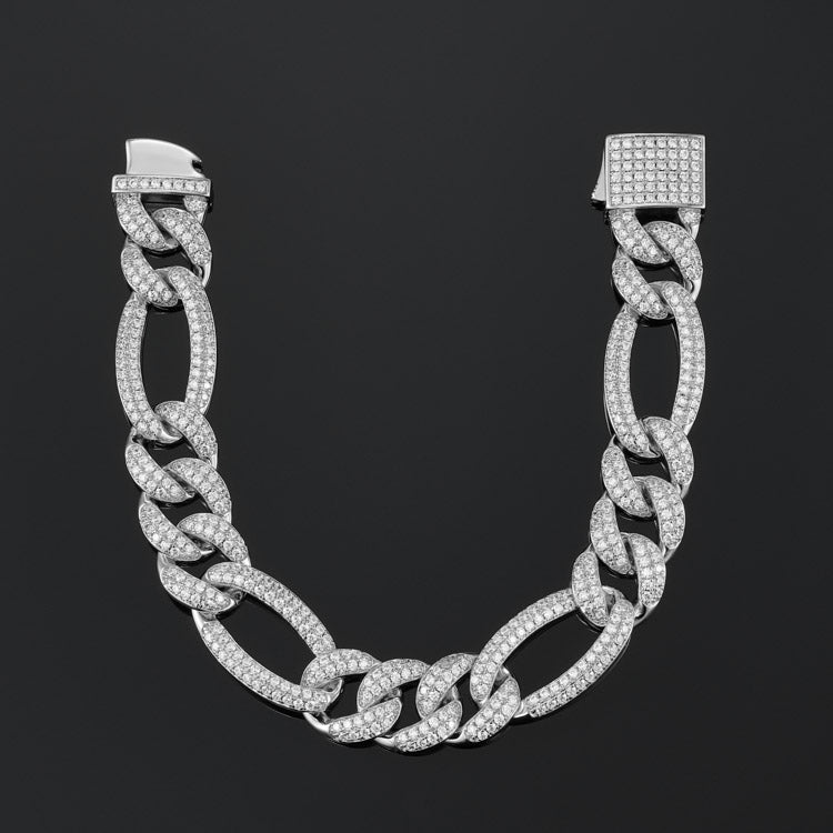 15mm Figaro Link Bracelet