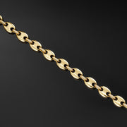 10mm Gucci Link Bracelet Yellow Gold - iGT