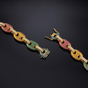 12mm Gucci Link Multi-colored - iGT