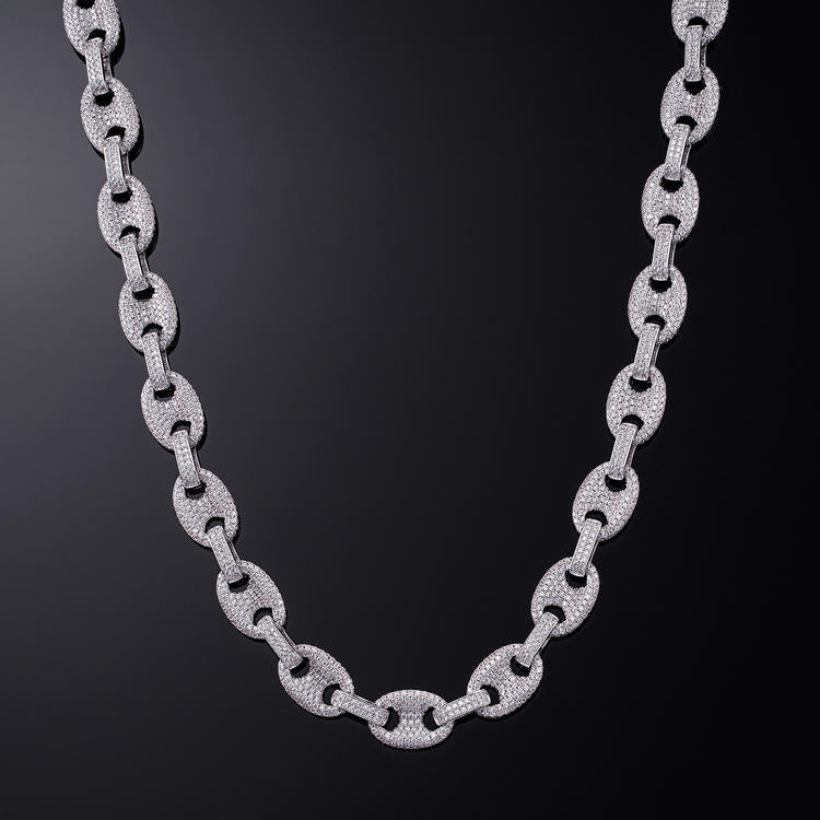 12mm Gucci Link White Gold - iGT