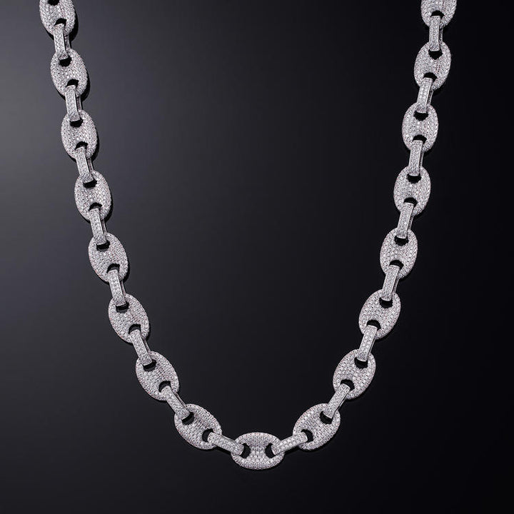 12mm Gucci Link White Gold - iGT