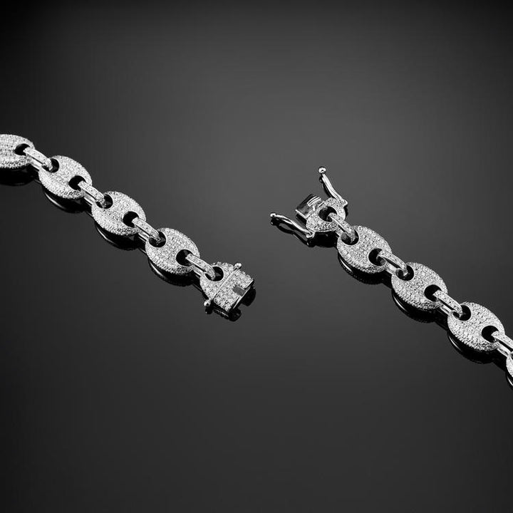 10mm Gucci Link White Gold - iGT