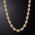 12mm Gucci Link Yellow  Gold - iGT