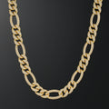 15mm Figaro Link Chain in Yellow Gold
