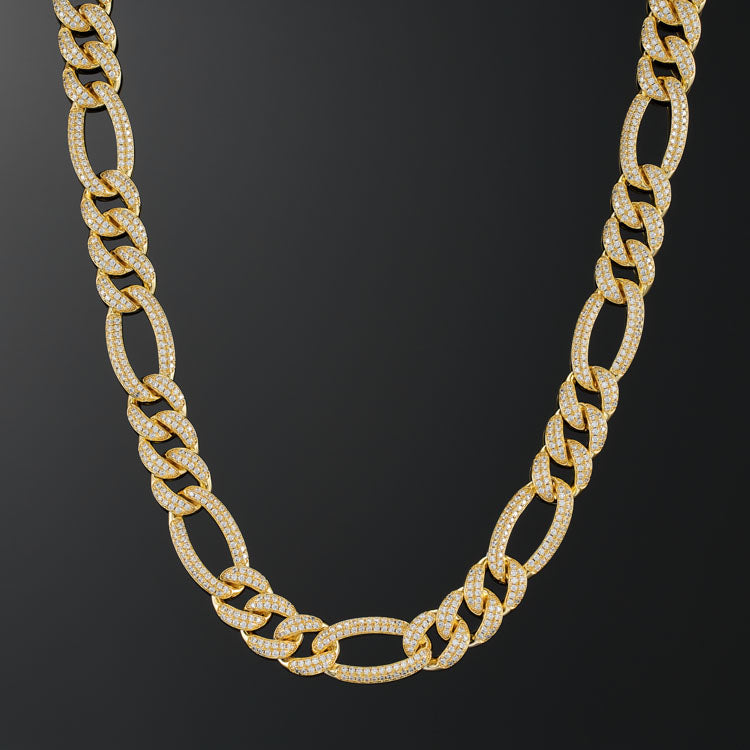 15mm Figaro Link Chain