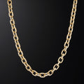 10mm H-Link Chain in Yellow Gold