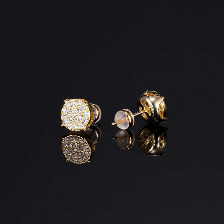 925 Sterling Silver Cluster Earrings