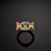 12mm Gucci Link Ring Multi-colored - iGT