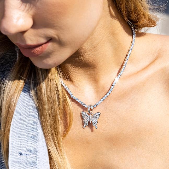 $199 Get 2 Moissanite Pendants
