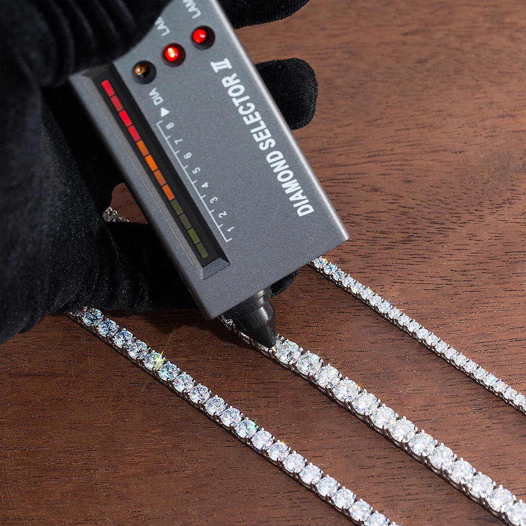 6.5MM S925 Moissanite Tennis Bracelet