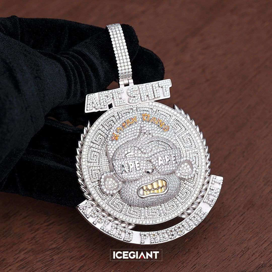 Deposit Company Logo Custom Pendant ICEGIANT
