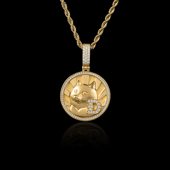 Dogecoin Pendant 1ct